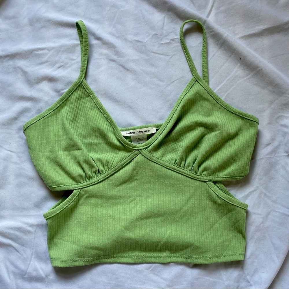 Caution to the Wind Cami with side slits